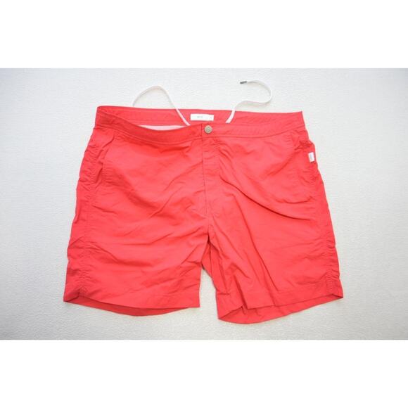 Onia Calder 8" Hybrid Board Shorts Floral Net Athletic Water Swim Sports Mens 38 - Picture 1 of 5